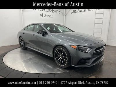 2019 Mercedes-Benz CLS 53 AMG in Gray — front three-quarter view