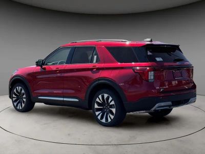2026 Ford Explorer — rear three-quarter view