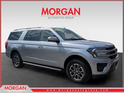 2024 Ford Expedition Max XLT in Silver Metallic — front three-quarter view