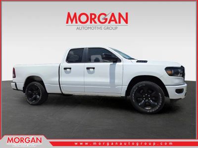 2024 Ram 1500 Tradesman in White — front three-quarter view