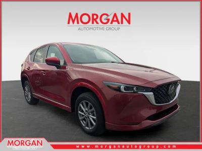 2025 Mazda CX-5 2.5 S Select Package in Red — front three-quarter view