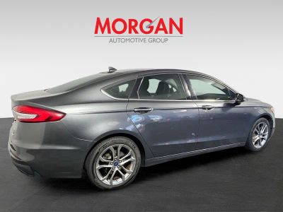 2020 Ford Fusion — rear three-quarter view