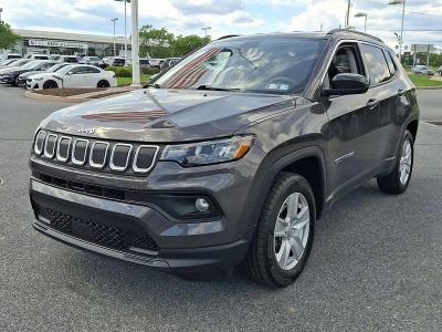 2022 Jeep Compass — rear three-quarter view