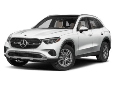 2026 Mercedes-Benz GLC 300 in Cirrus Silver Metallic — front three-quarter view