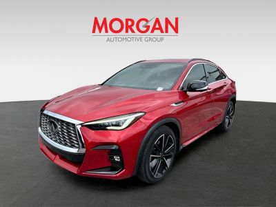 2022 INFINITI QX55 — interior view