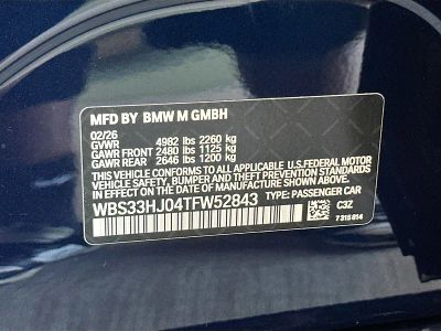 2026 BMW M3 — photo 25 view