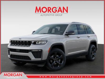 2026 Jeep Grand Cherokee Limited in Silver — front three-quarter view