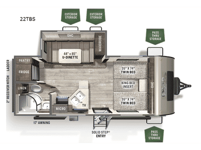 2023 Forest River RV Flagstaff Micro Lite - Photo 12