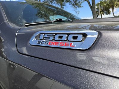 2021 Ram 1500 — rear three-quarter view