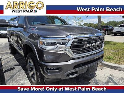2021 Ram 1500 Limited in Gray — front three-quarter view