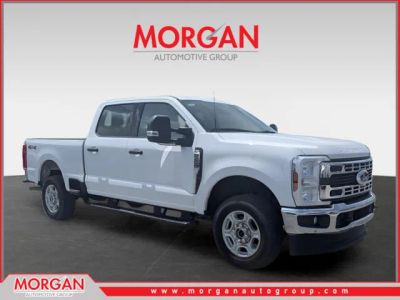 2025 Ford F-250SD XLT in White — front three-quarter view