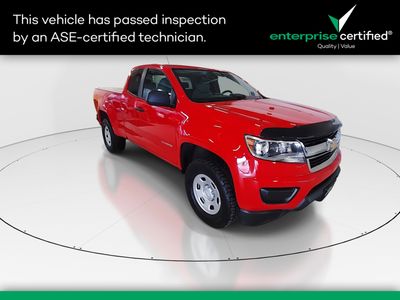 2020 Chevrolet Colorado 4WD Ext Cab 128" Work Truck — front three-quarter view
