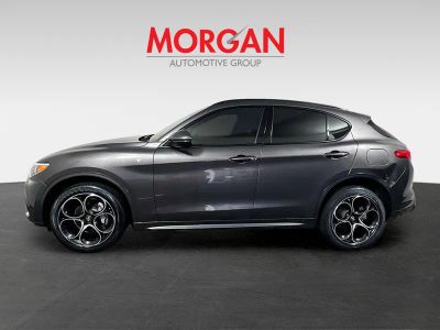 2023 Alfa Romeo Stelvio — rear three-quarter view