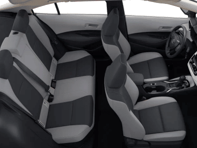 2026 Toyota Corolla Hybrid — interior view