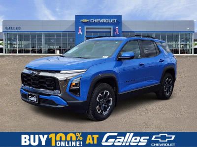 2026 Chevrolet Equinox ACTIV in Reef Blue Metallic — front three-quarter view