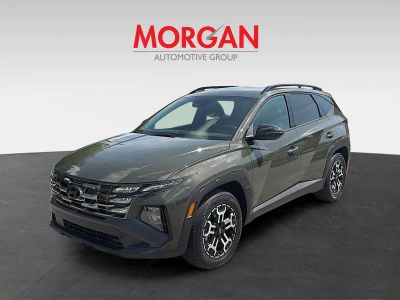 2026 Hyundai Tucson — rear three-quarter view
