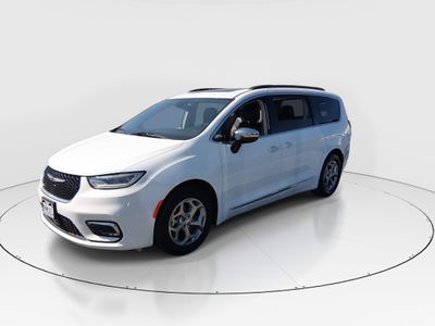 2023 Chrysler Pacifica — rear three-quarter view