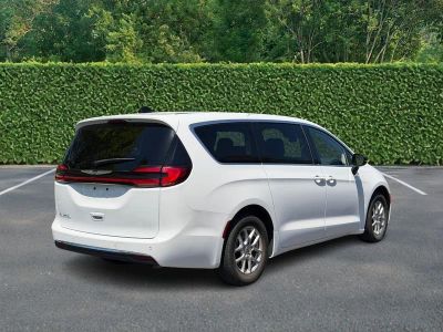 2024 Chrysler Pacifica — rear three-quarter view