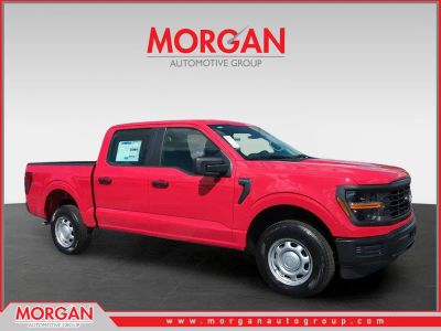 2026 Ford F-150 XL in Red — front three-quarter view