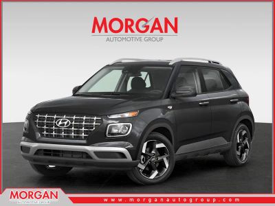 2026 Hyundai VENUE SEL in Onyx Black — front three-quarter view