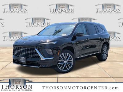 2026 Buick Enclave Avenir in Ebony Twilight Metallic — front three-quarter view