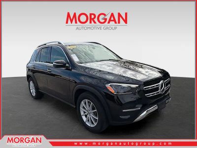 2024 Mercedes-Benz GLE 350 in Black — front three-quarter view