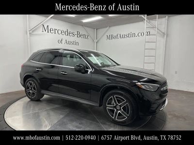2026 Mercedes-Benz GLC 300 in Black — front three-quarter view
