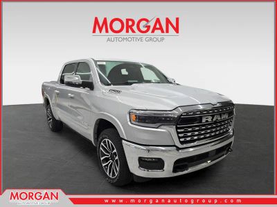 2026 Ram 1500 Limited in Silver Zynith — front three-quarter view