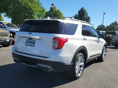 2022 Ford Explorer — rear three-quarter view