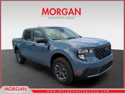 2026 Ford Maverick XLT in Gray — front three-quarter view