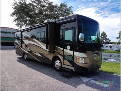 2014 Tiffin Motorhomes Allegro RED — front three-quarter view