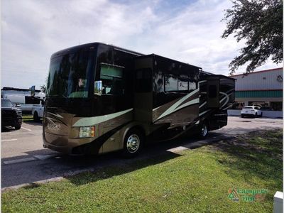 2014 Tiffin Motorhomes Allegro RED — rear three-quarter view