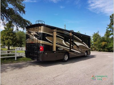 2014 Tiffin Motorhomes Allegro RED — engine compartment view