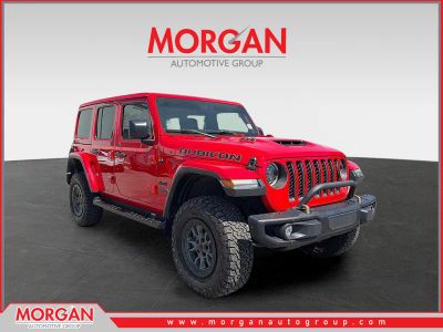 2023 Jeep Wrangler Rubicon 392 in Firecracker Red Clearcoat — front three-quarter view