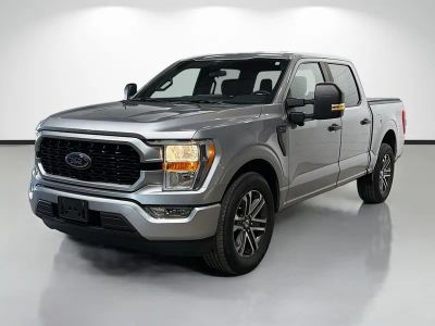 2021 Ford F-150 XL in Silver — front three-quarter view