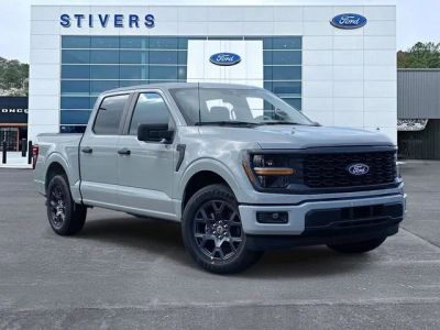 2026 Ford F-150 STX in White — front three-quarter view