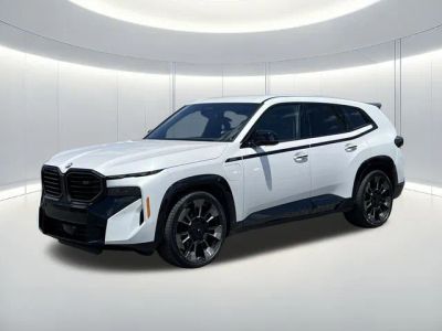 2024 BMW XM Base in White — front three-quarter view