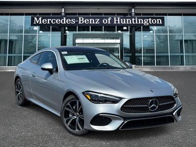 2026 Mercedes-Benz CLE 300 in Cirrus Silver Metallic — front three-quarter view