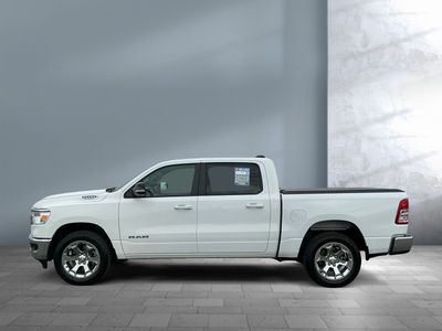 2022 Ram 1500 — rear three-quarter view