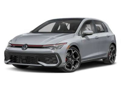 2026 Volkswagen Golf GTI Autobahn in Black — front three-quarter view