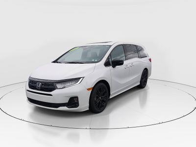 2025 Honda Odyssey — rear three-quarter view