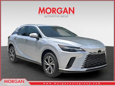 2025 Lexus RX 350 Premium in Iridium — front three-quarter view
