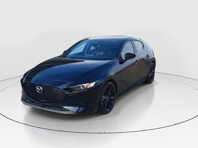 2025 Mazda Mazda3 Hatchback — rear three-quarter view