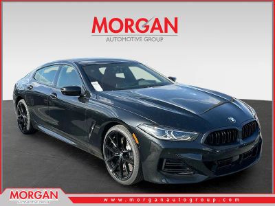2026 BMW 8 Series 840 in Black — front three-quarter view