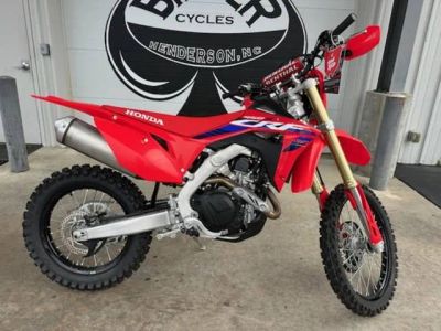 2024 Honda® CRF450X — front three-quarter view