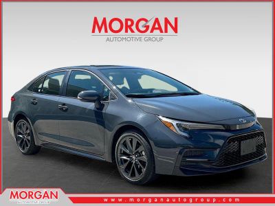 2025 Toyota Corolla SE in Underground — front three-quarter view