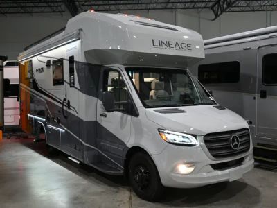 2027 Grand Design LINEAGE SERIES M — front three-quarter view