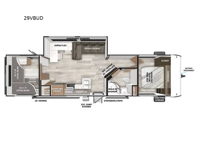 2026 Wildwood 29VBUD — side profile view
