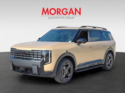 2027 Kia Telluride Hybrid — rear three-quarter view