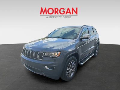 2021 Jeep Grand Cherokee — rear three-quarter view